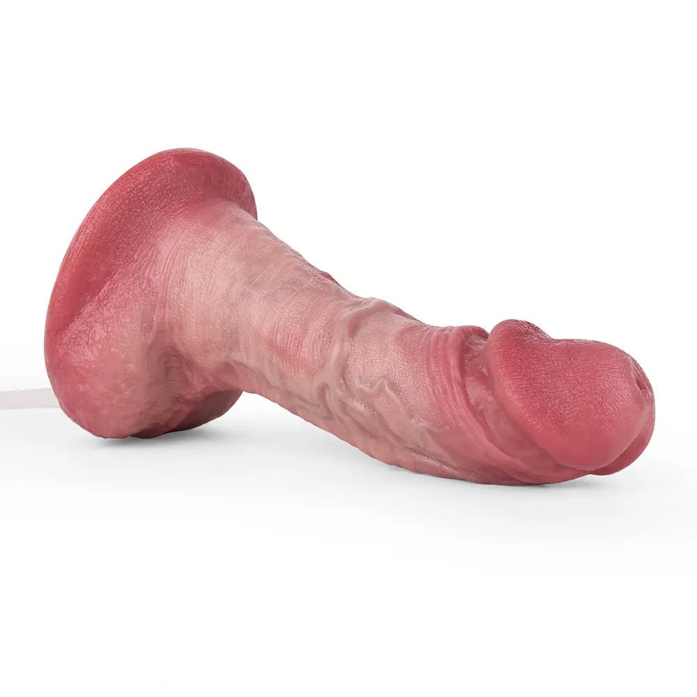 Flesh tone dual density silicone realistic dildo, photo 4