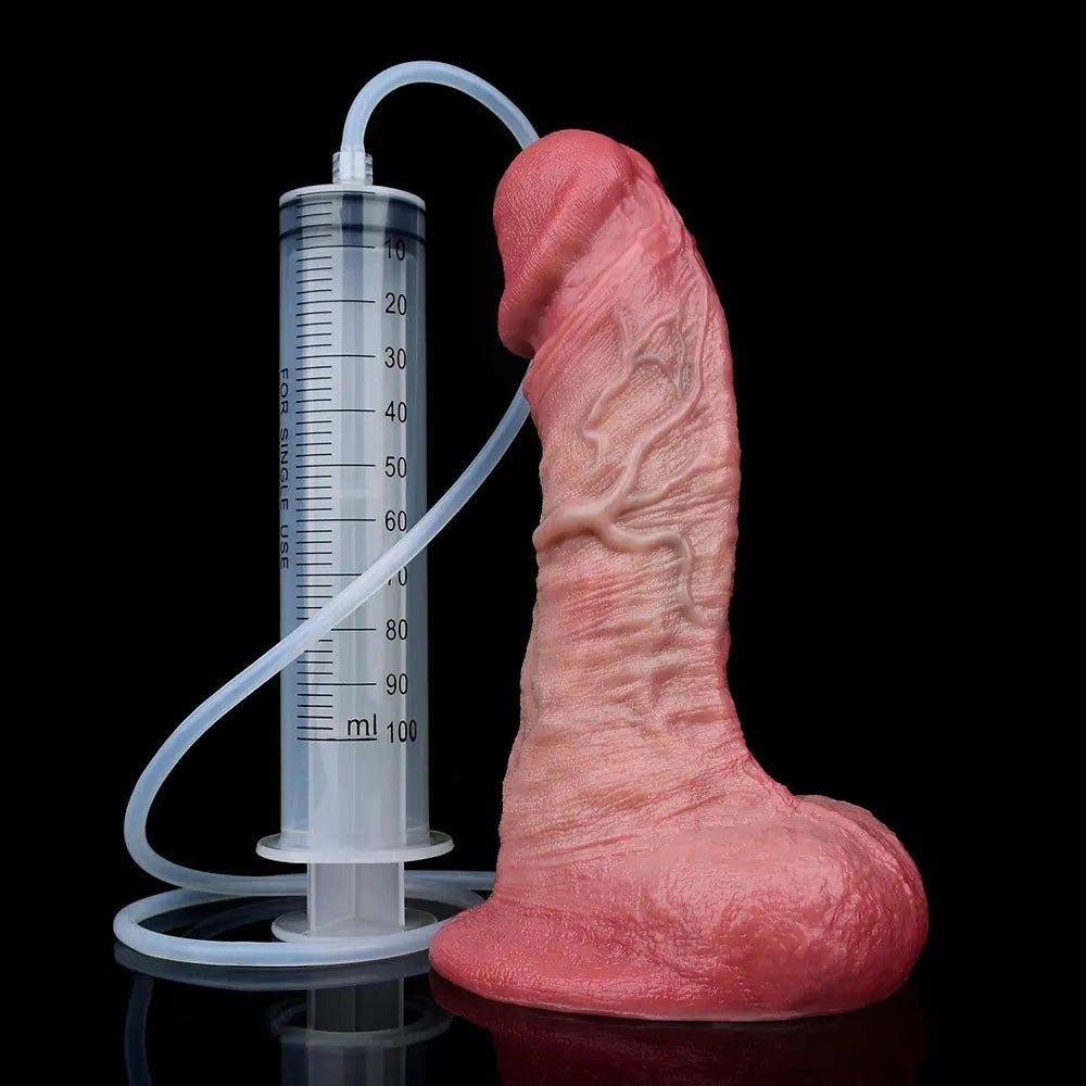 Flesh tone dual density silicone realistic dildo, photo 7