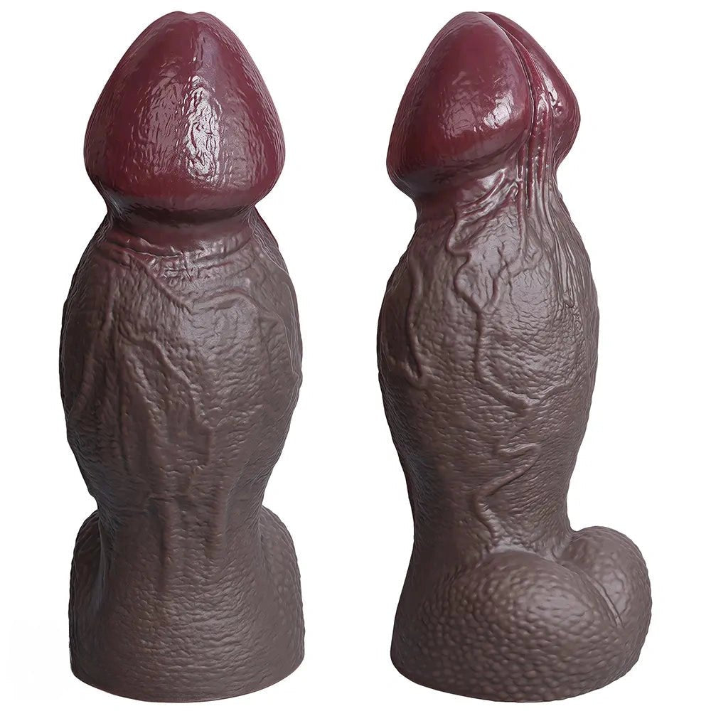 Dual density silicone realistic dildo, photo 3