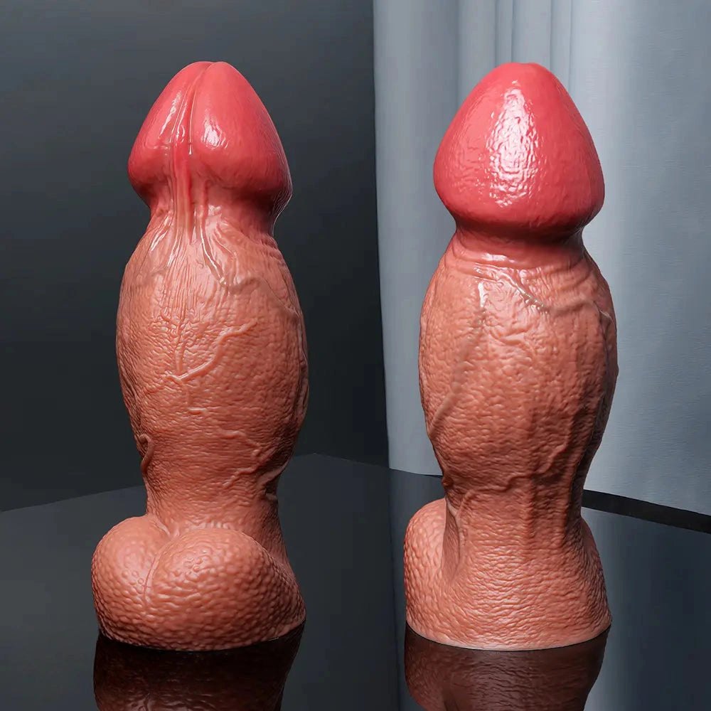 Dual density silicone realistic dildo, photo 7