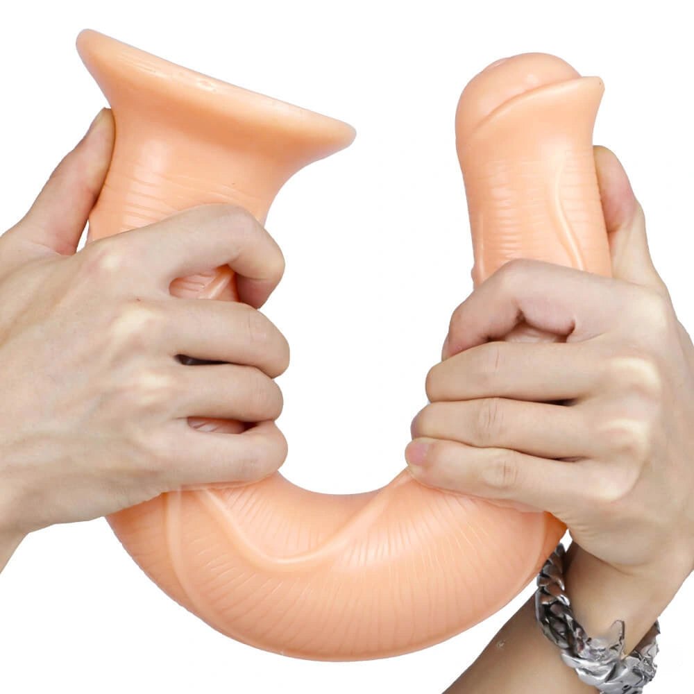 Realistic dual density dildo, photo 9