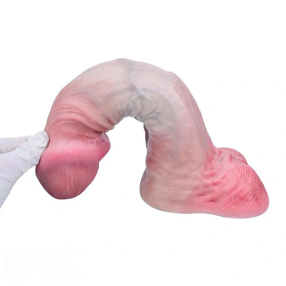 Flesh silicone suction cup dildo, photo 12