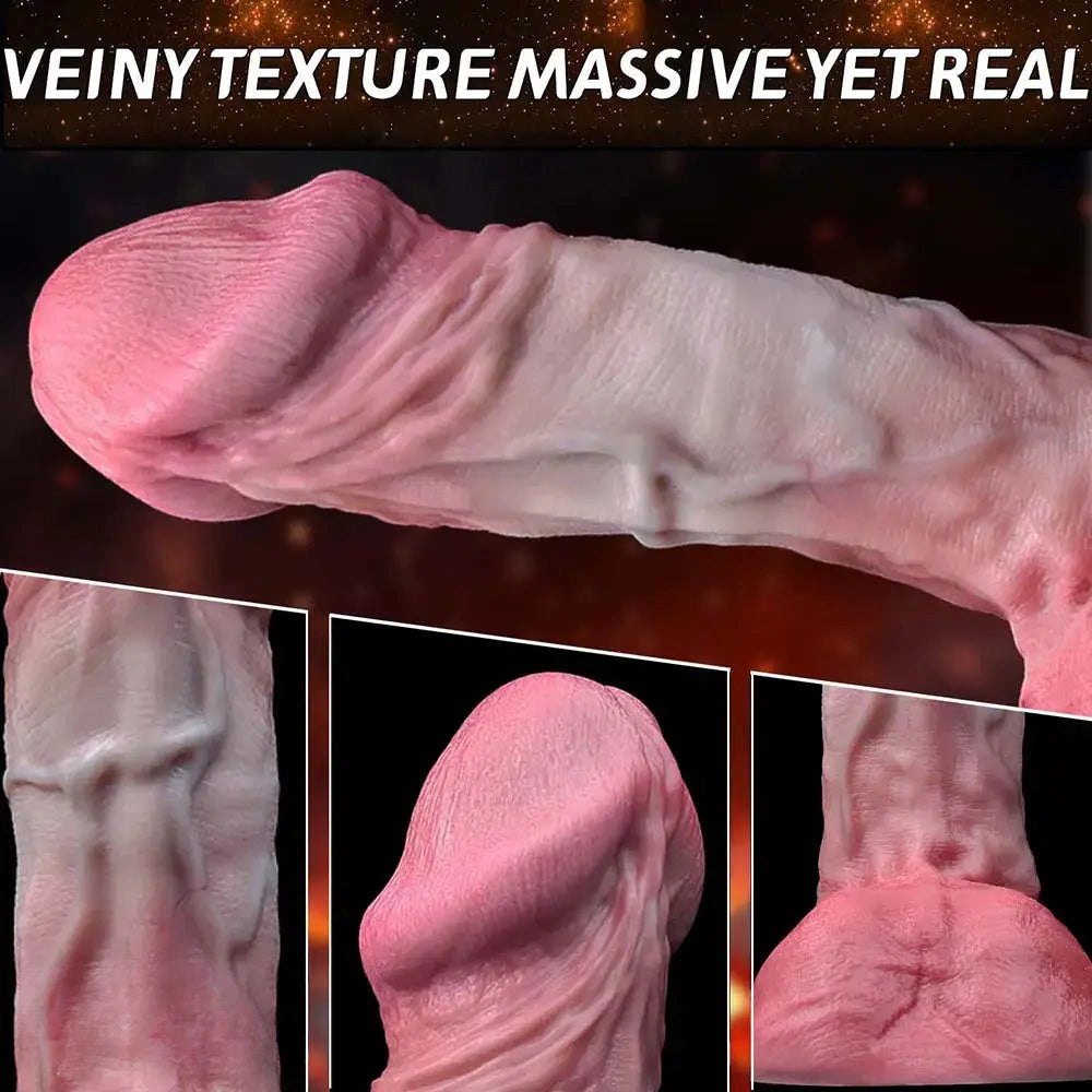 Flesh silicone suction cup dildo, photo 5