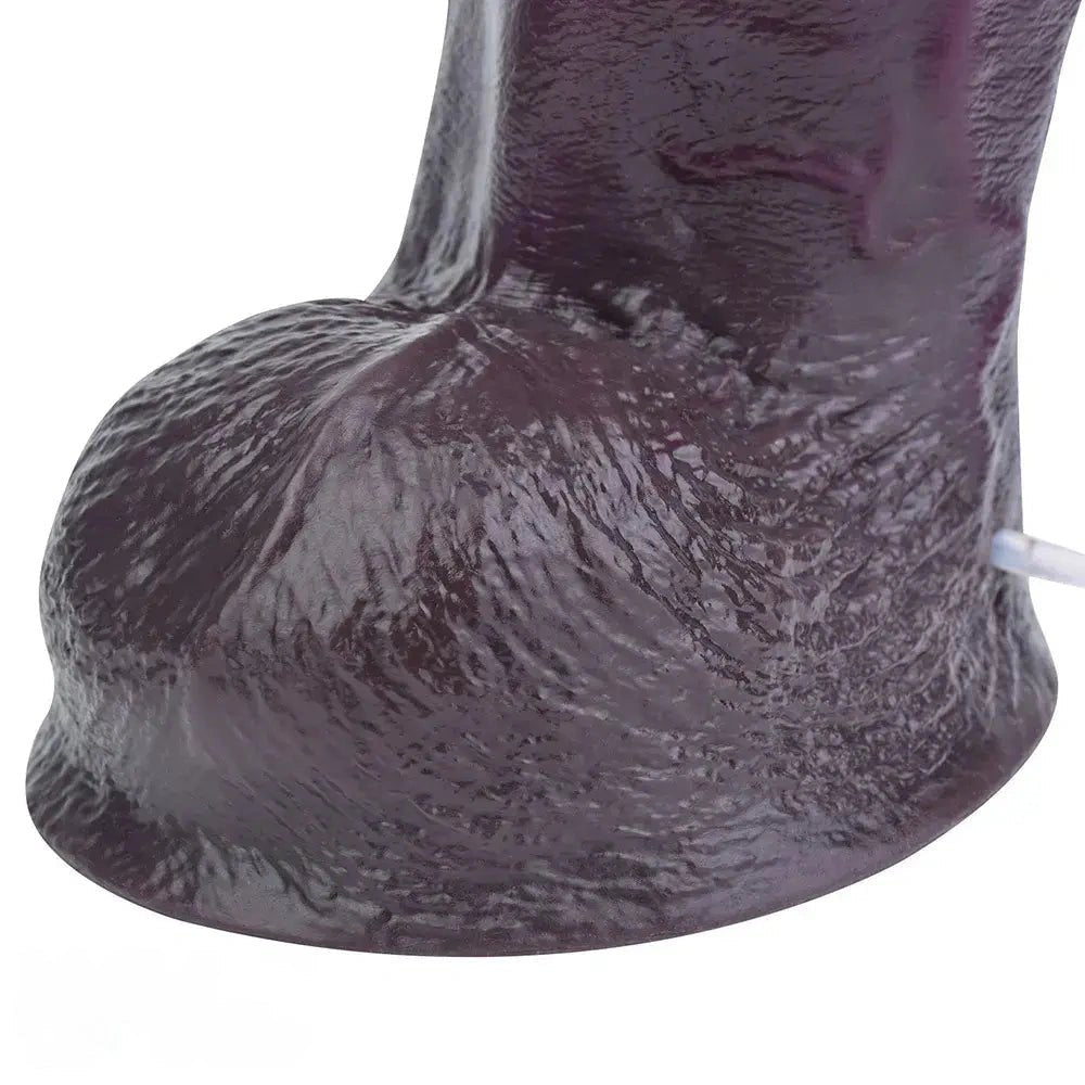 Coffee silicone squirting dildo, photo 13