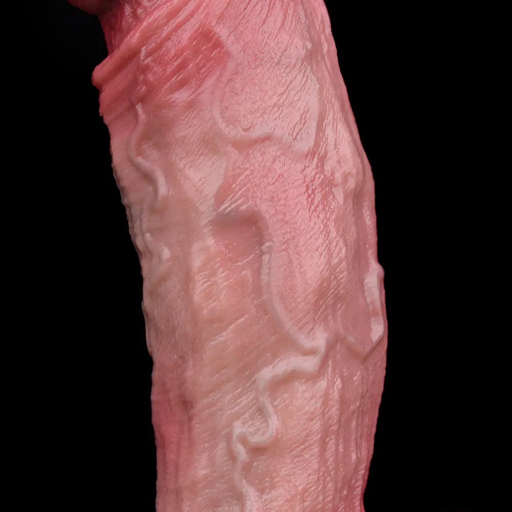 Flesh tone dual density squirting dildo, photo 10