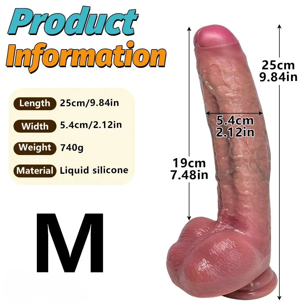 Flesh tone silicone strap-on dildo, photo 20