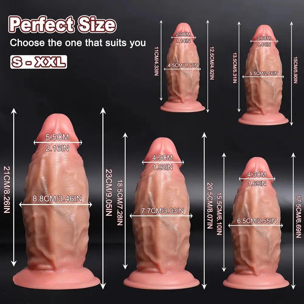 Flesh dual density dildo, photo 12