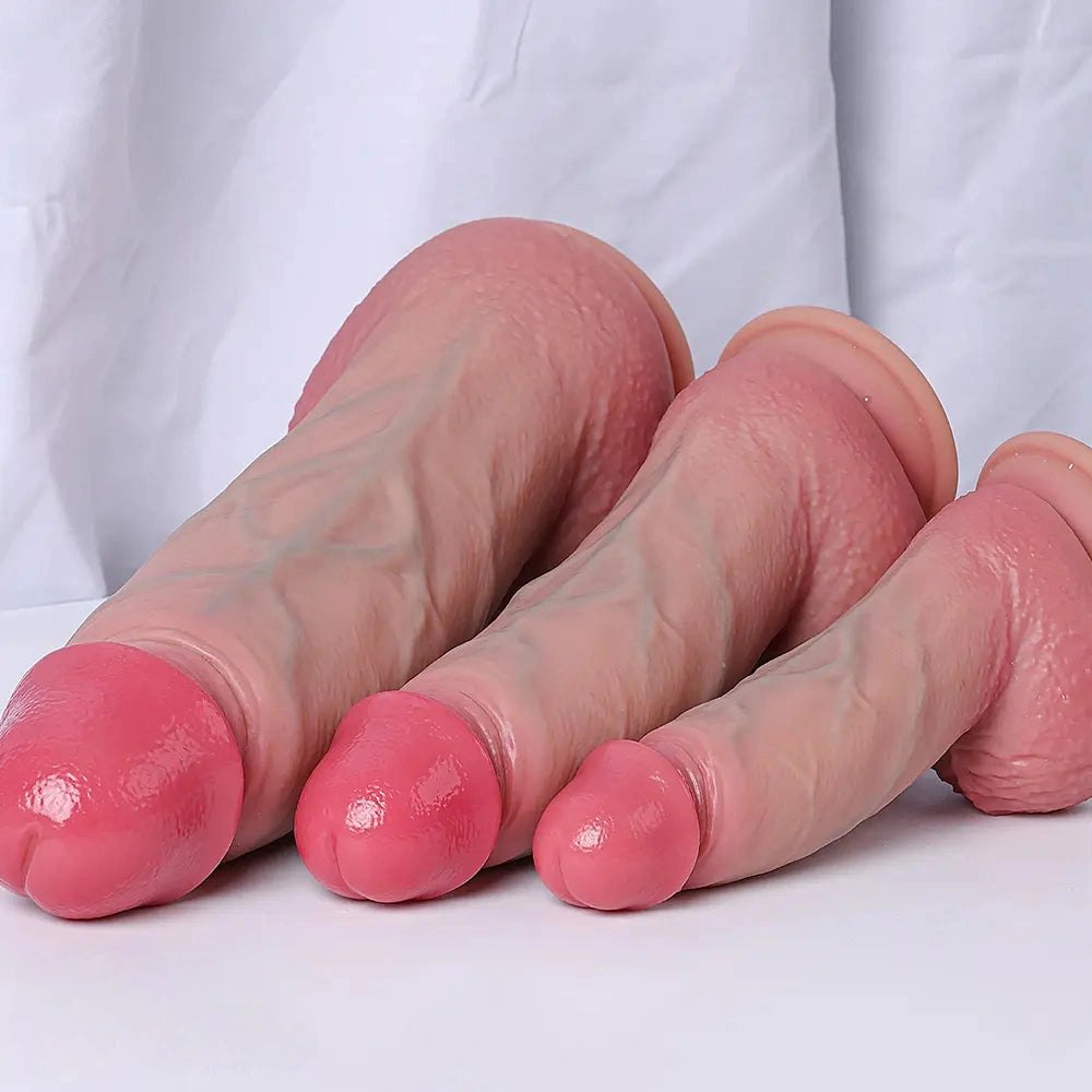 Dual density thick dildo, photo 5