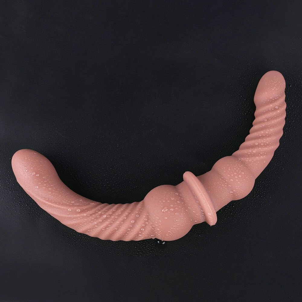 Double-ended silicone dildo, photo 10