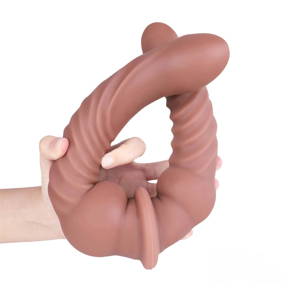 Double-ended silicone dildo, photo 5