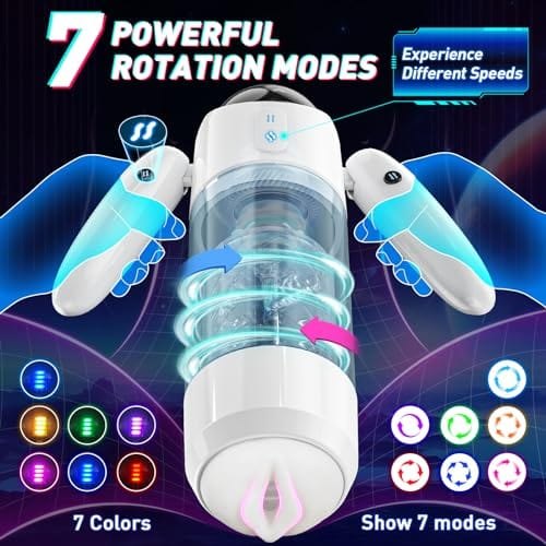 Black green dual entrance thrusting masturbator, photo 6