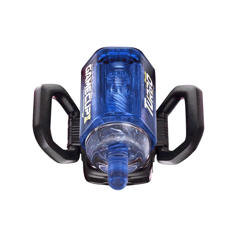 Blue turbo suction male masturbator, photo 1