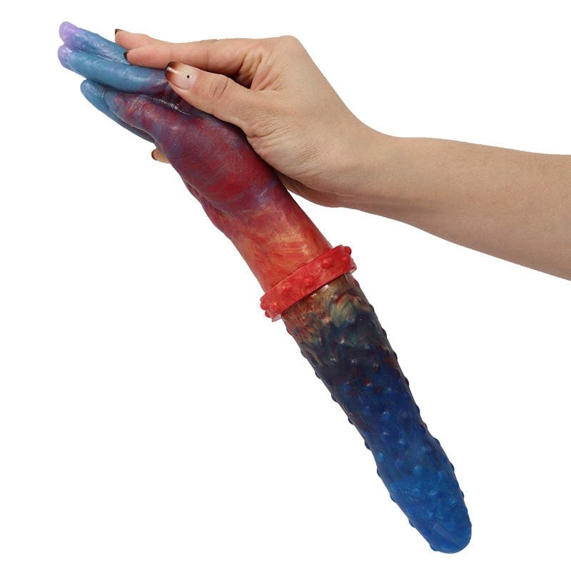 Dual hand shaped fantasy dildo, photo 3