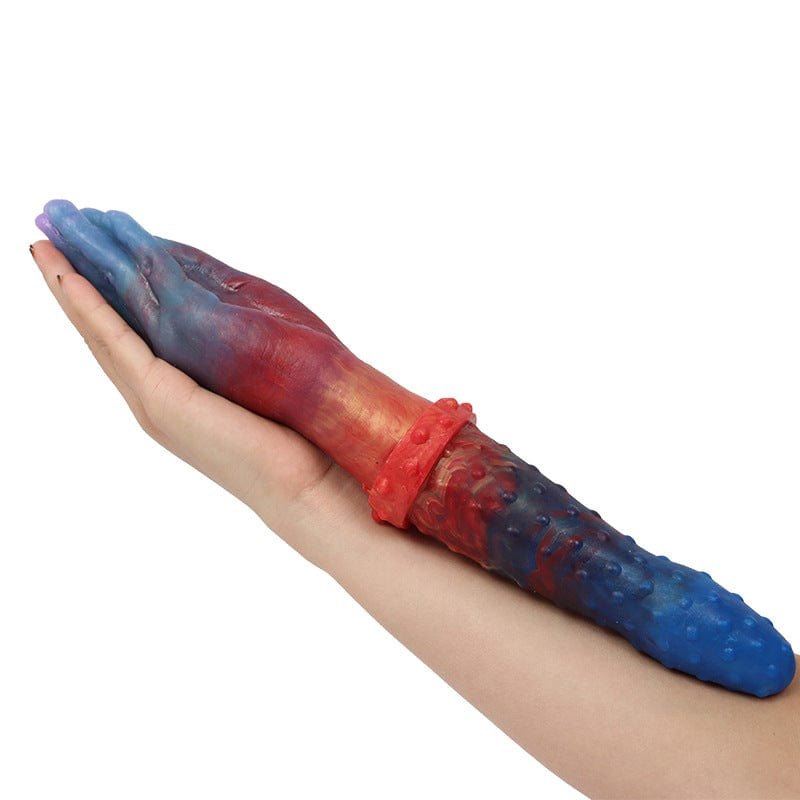 Dual hand shaped fantasy dildo, photo 4