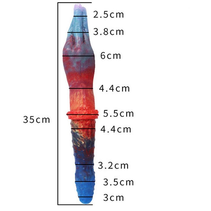 Dual hand shaped fantasy dildo, photo 5
