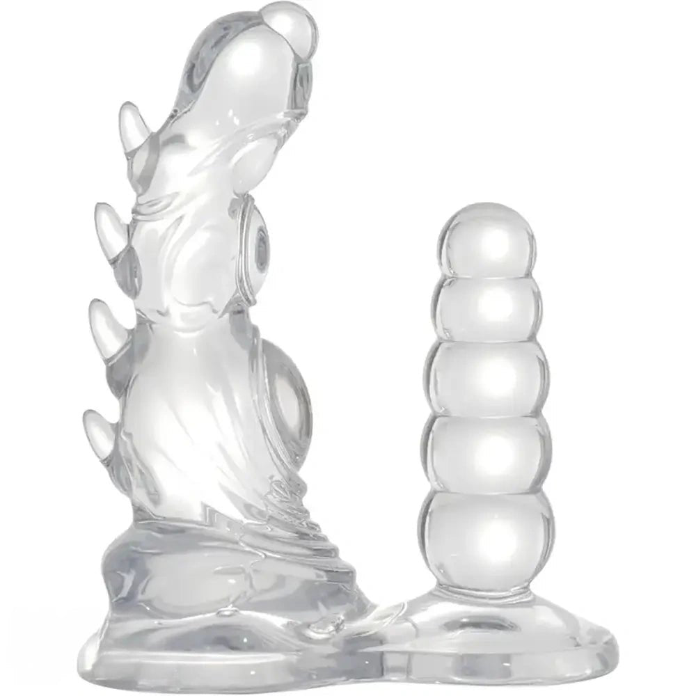 Clear tpe monster knot dildo, photo 6