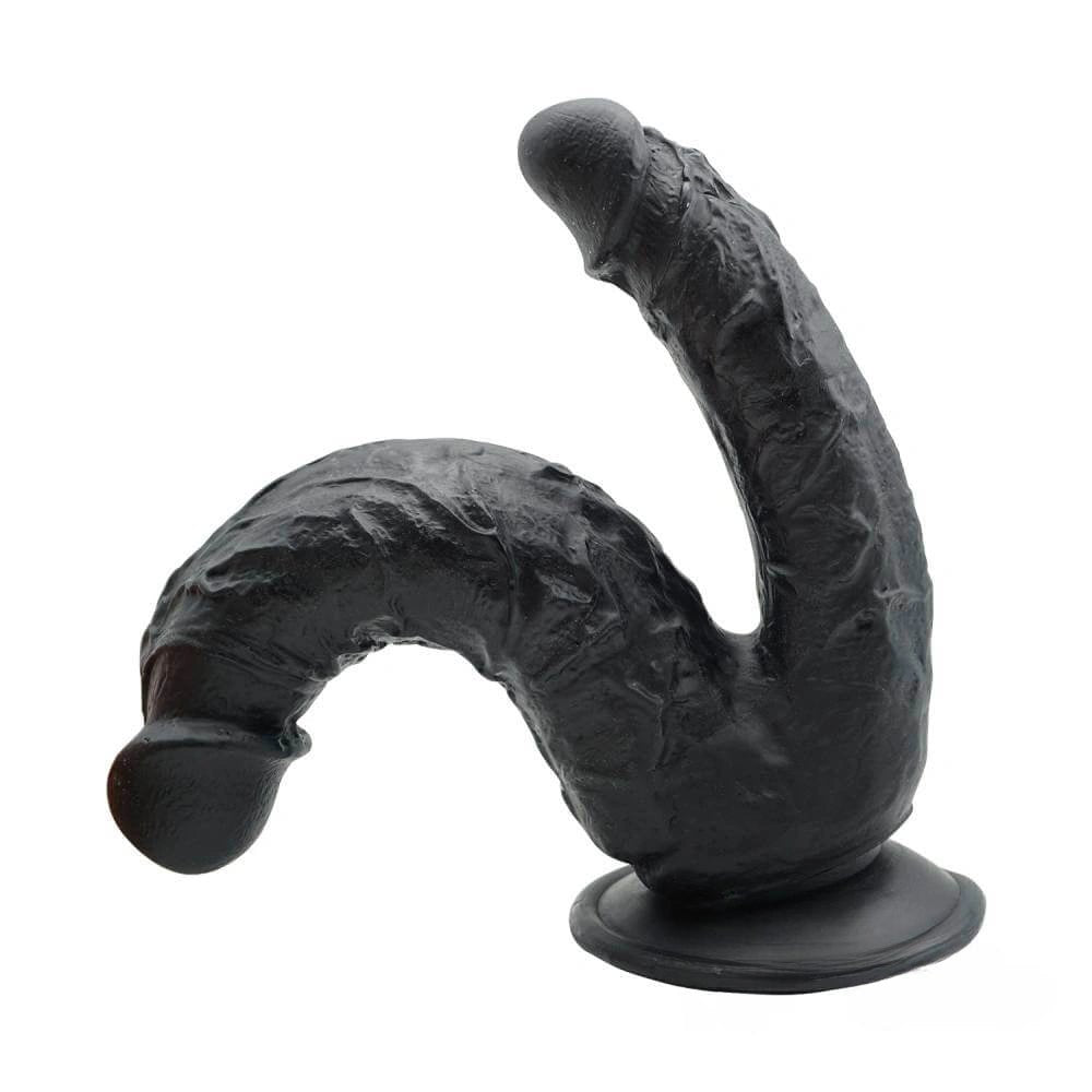 Dual head double dildo with suction cup, photo 4