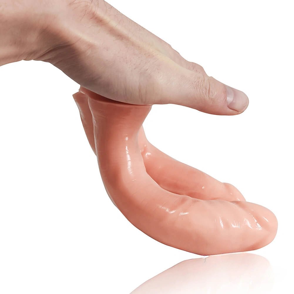 Dual head double dildo with suction base, photo 10