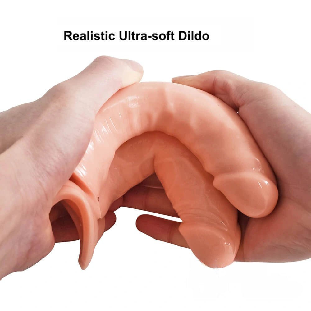 Dual head double dildo with suction base, photo 3