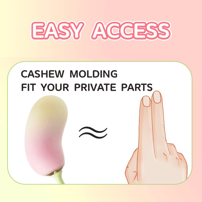 Dual-layer cashew-shaped egg vibrator, photo 4