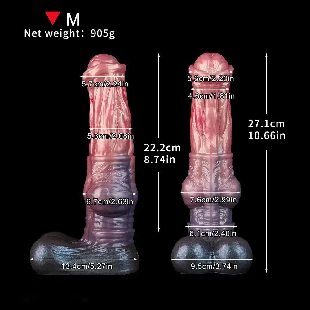 Dual layer horse knot dildo, photo 13