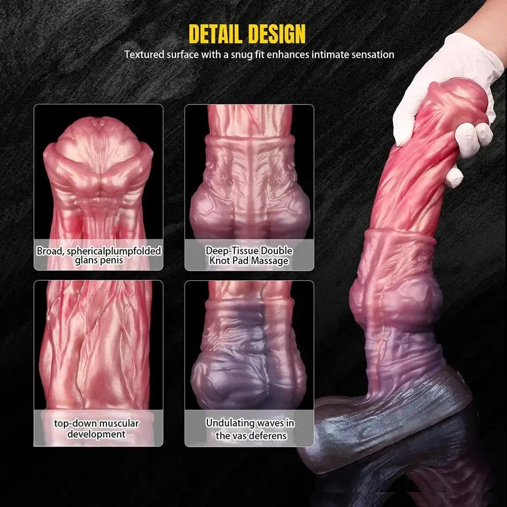 Dual layer horse knot dildo, photo 5