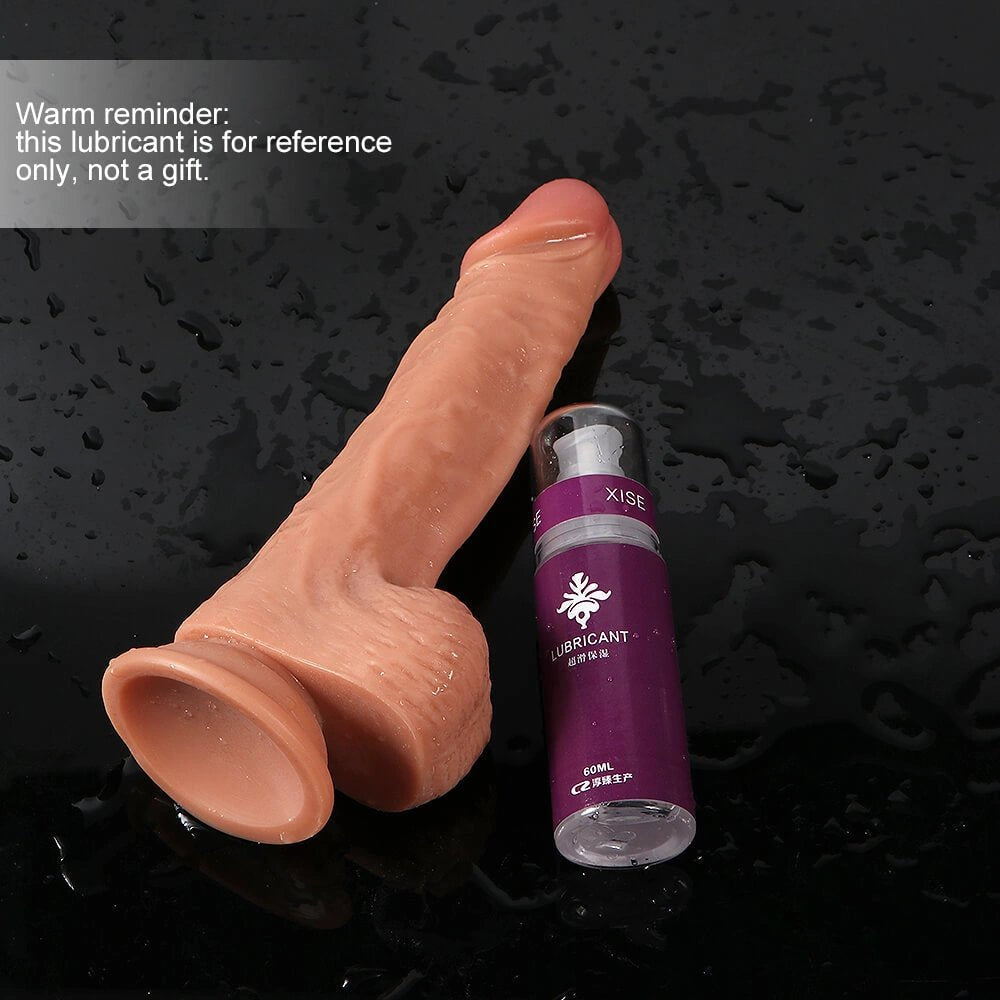 Flesh dual layer realistic dildo, photo 8