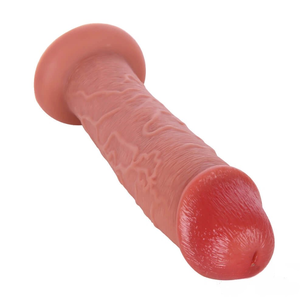 Flesh tone realistic suction cup dildo, photo 4