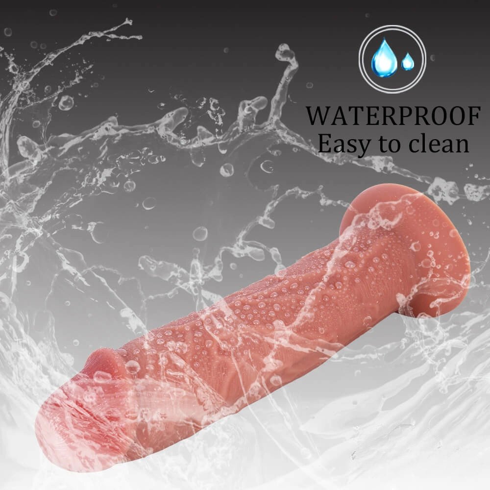Flesh tone realistic suction cup dildo, photo 5