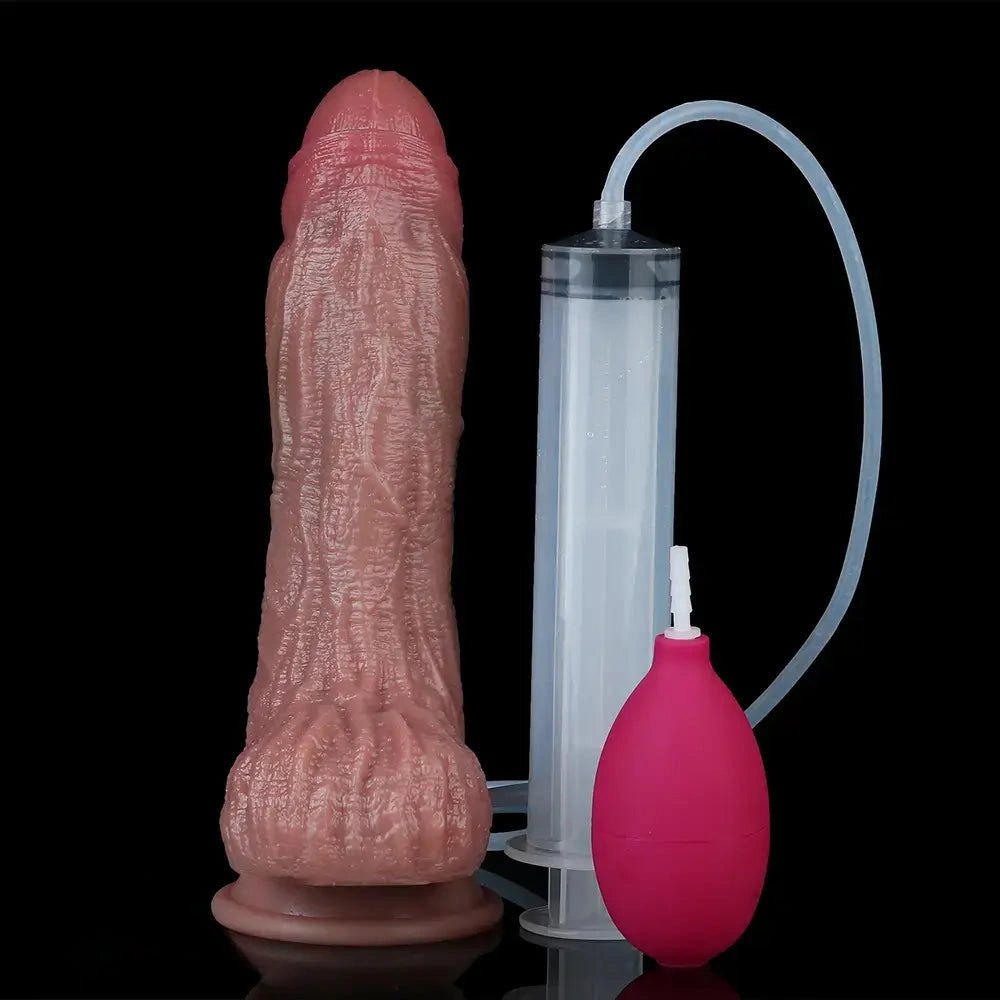 Flesh dual layer strap-on dildo, photo 17