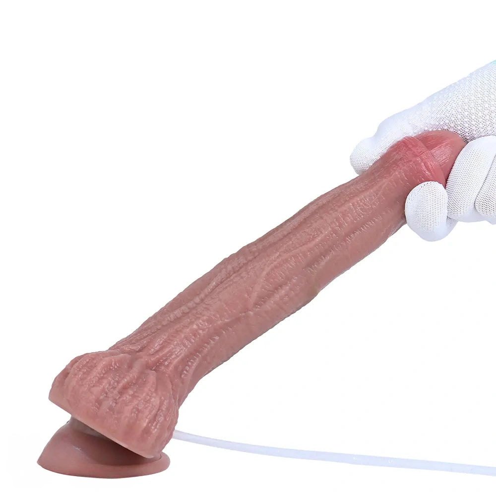 Flesh dual layer strap-on dildo, photo 5