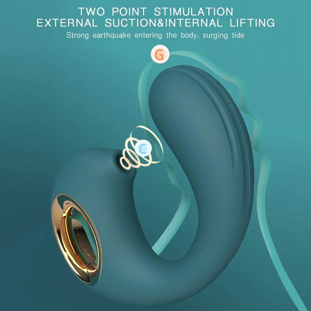 Dual motion suction clit vibrator, photo 2