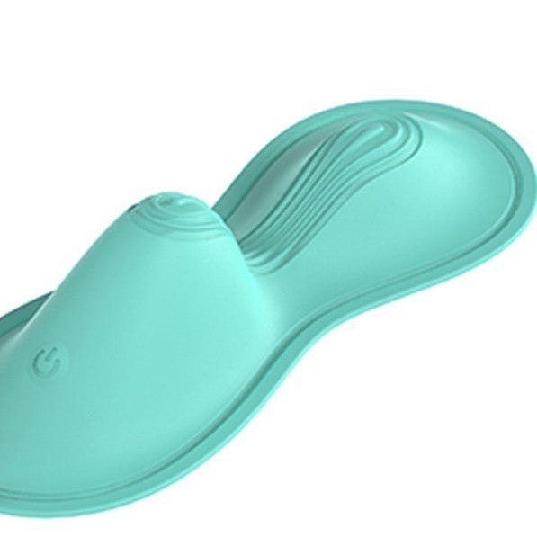 Light blue app-controlled riding vibrator pad, photo 4