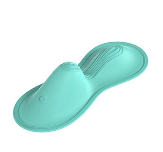 Light blue app-controlled riding vibrator pad, photo 6