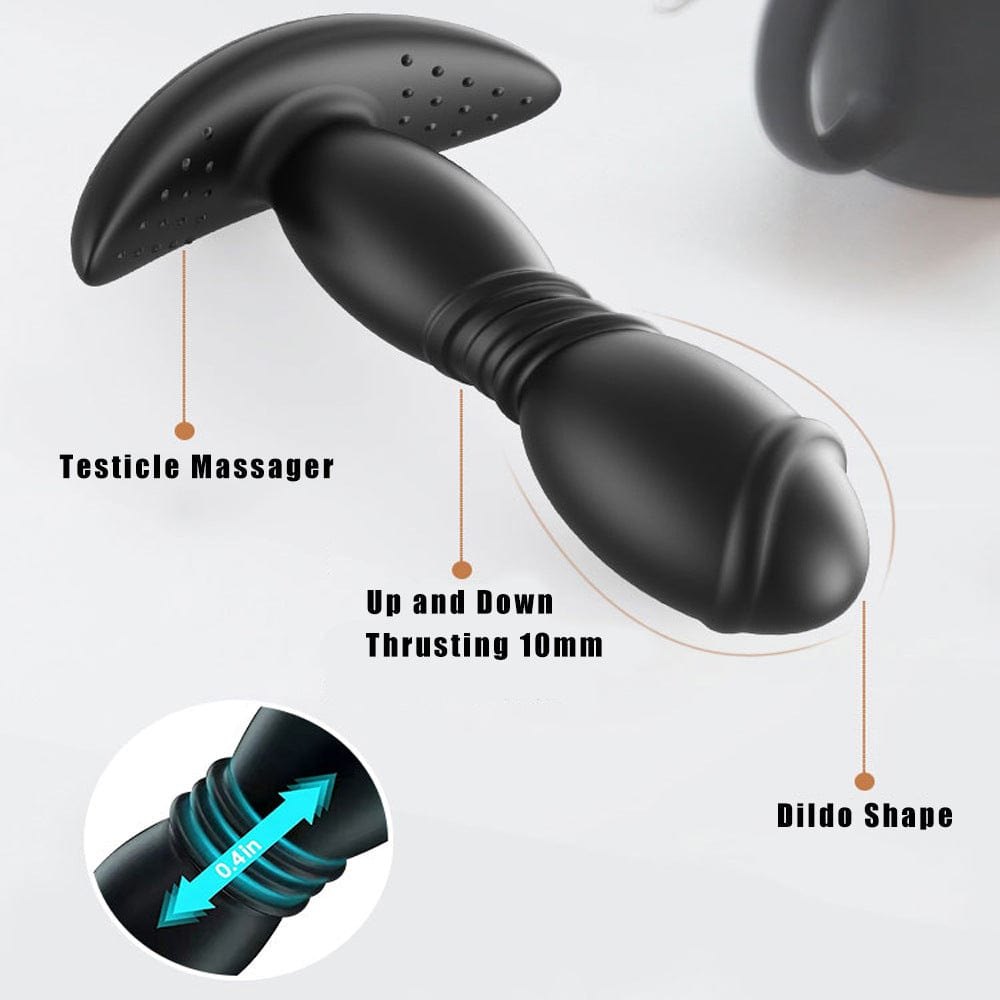 Black prostate massager, photo 2