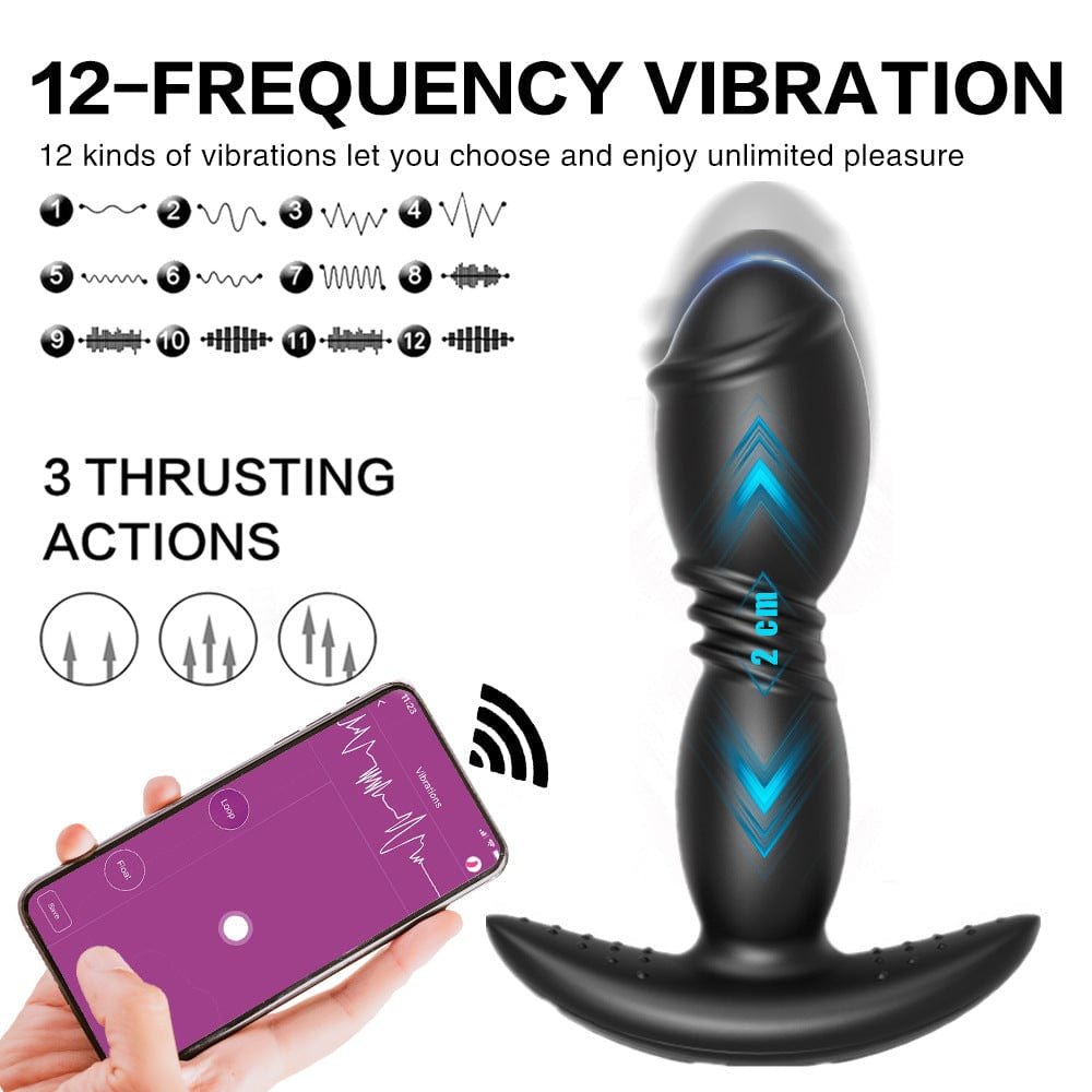 Black prostate massager, photo 5