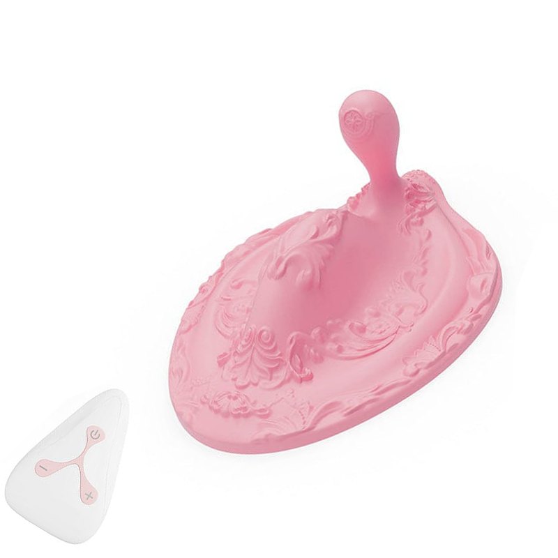 Pink dragon phoenix riding cushion vibrator, photo 1
