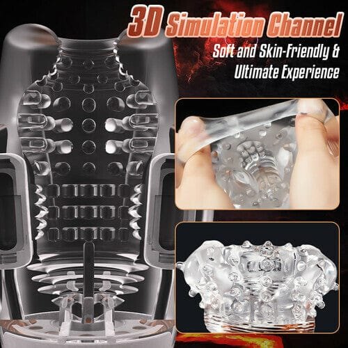 Clear dual motor stroker cup, photo 2