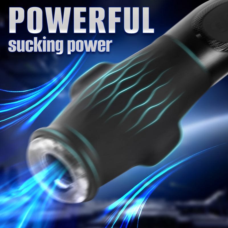 Black dual-motor male masturbator, photo 2