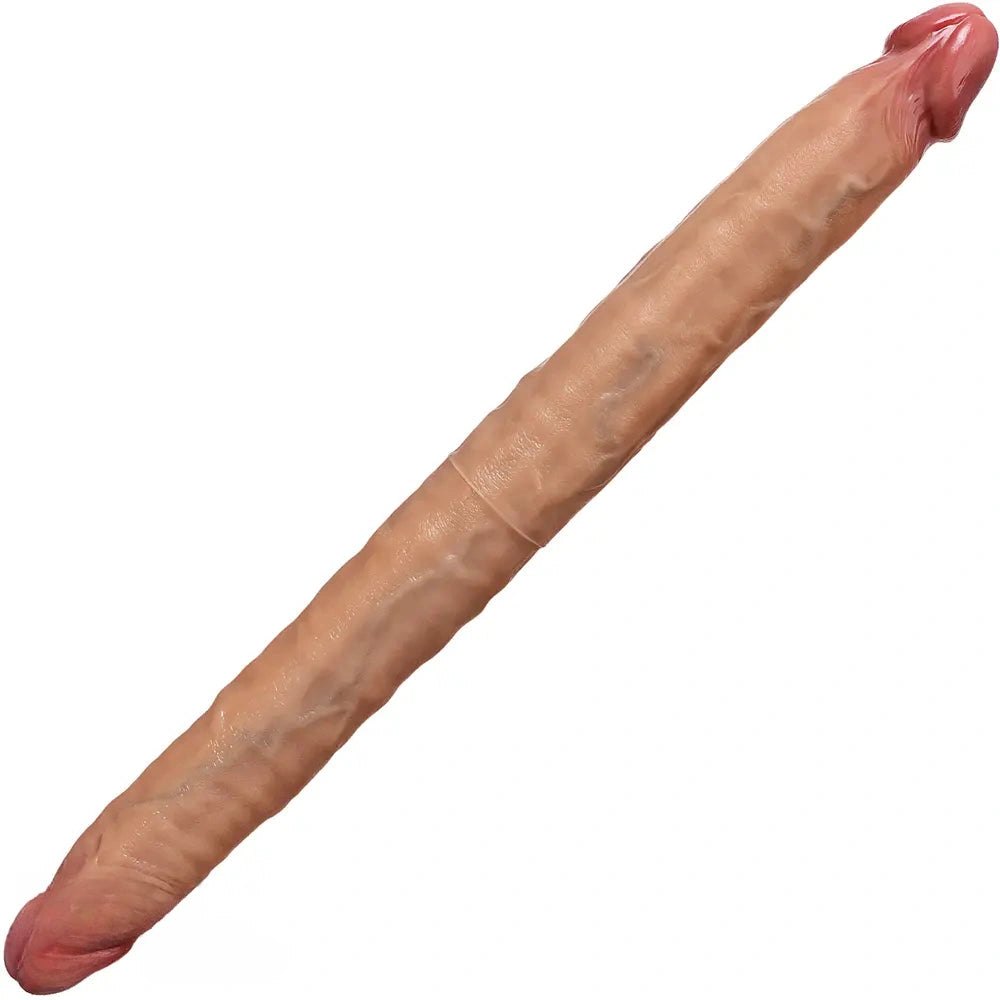 Flesh silicone double-ended dildo, photo 6