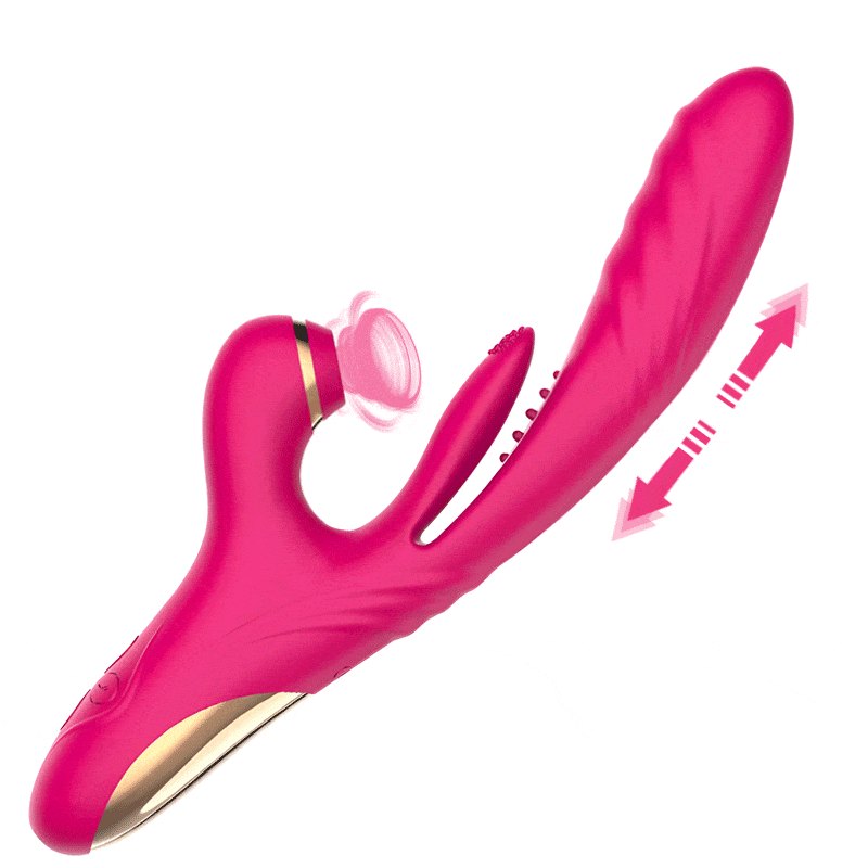 Dual stimulation clitoral suction vibrator, photo 1