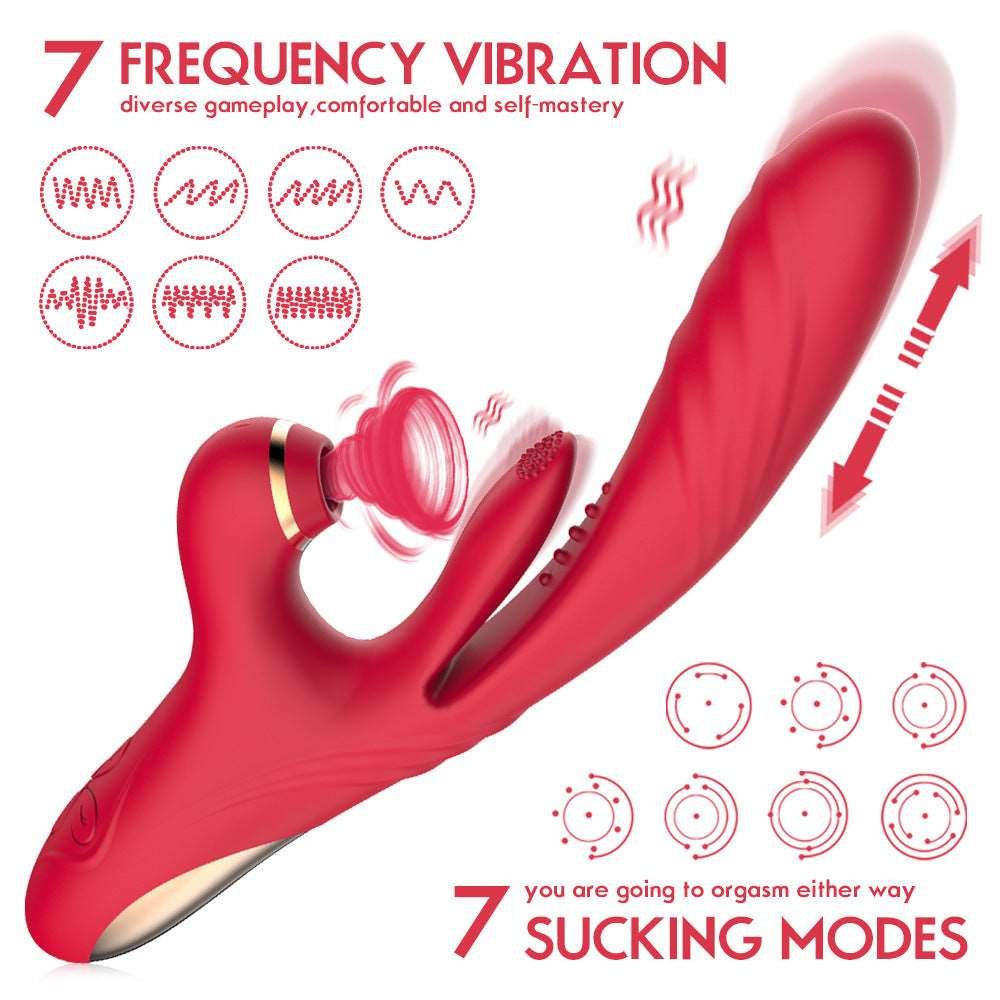 Dual stimulation clitoral suction vibrator, photo 4