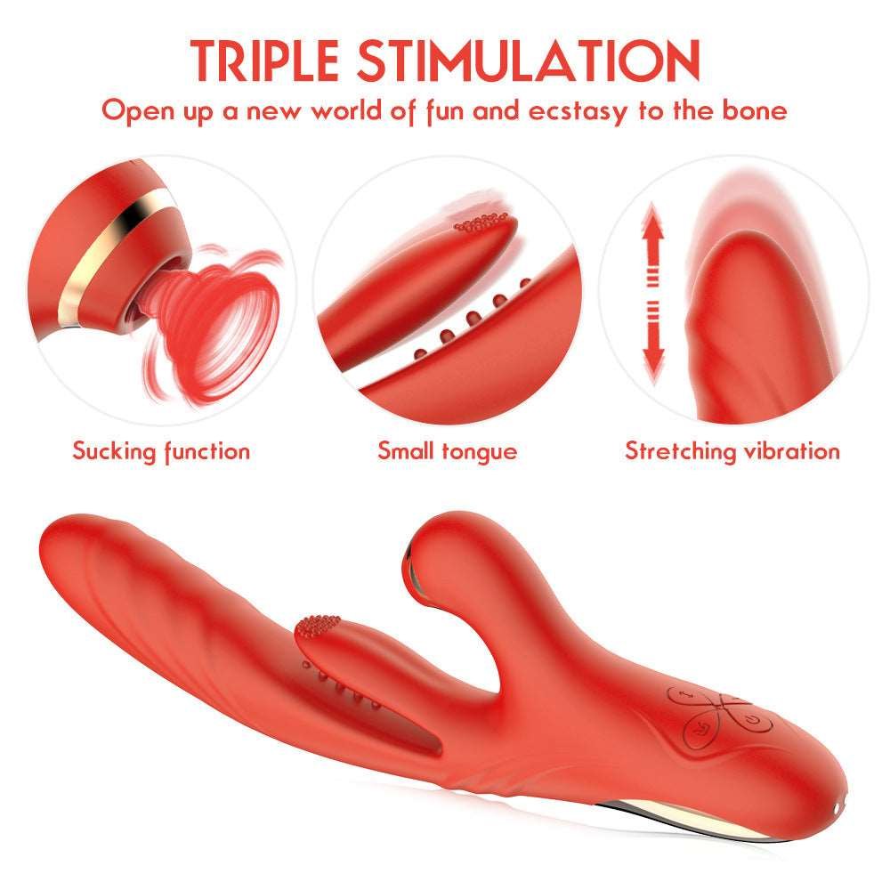 Dual stimulation clitoral suction vibrator, photo 5