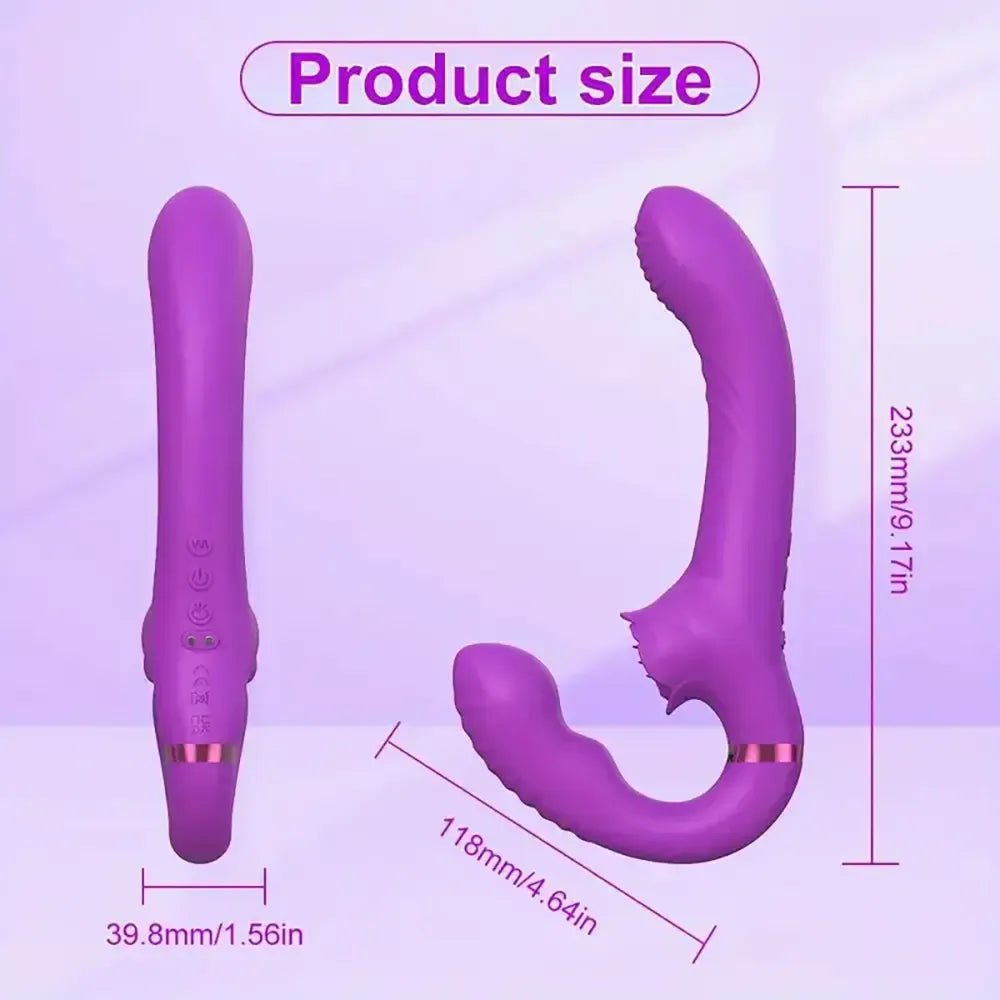 Dual stimulation rabbit vibrator with remote, photo 8