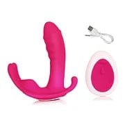 Rose Red wearable panty vibrator with remote control