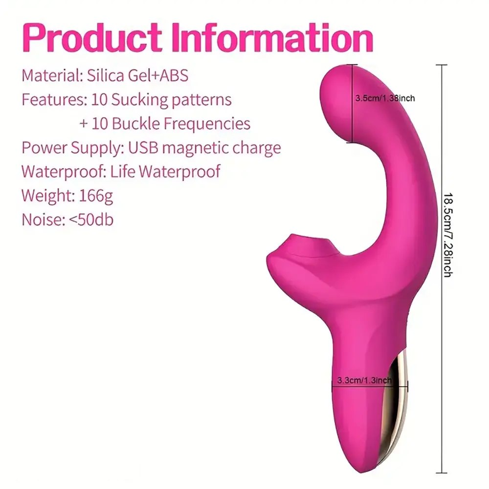 Silicone rabbit vibrator with clitoral arm, photo 7