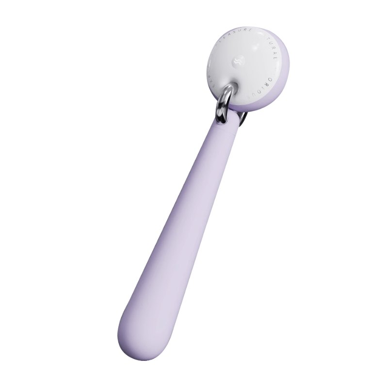 Silicone wand vibrator with rounded charging head, photo 1