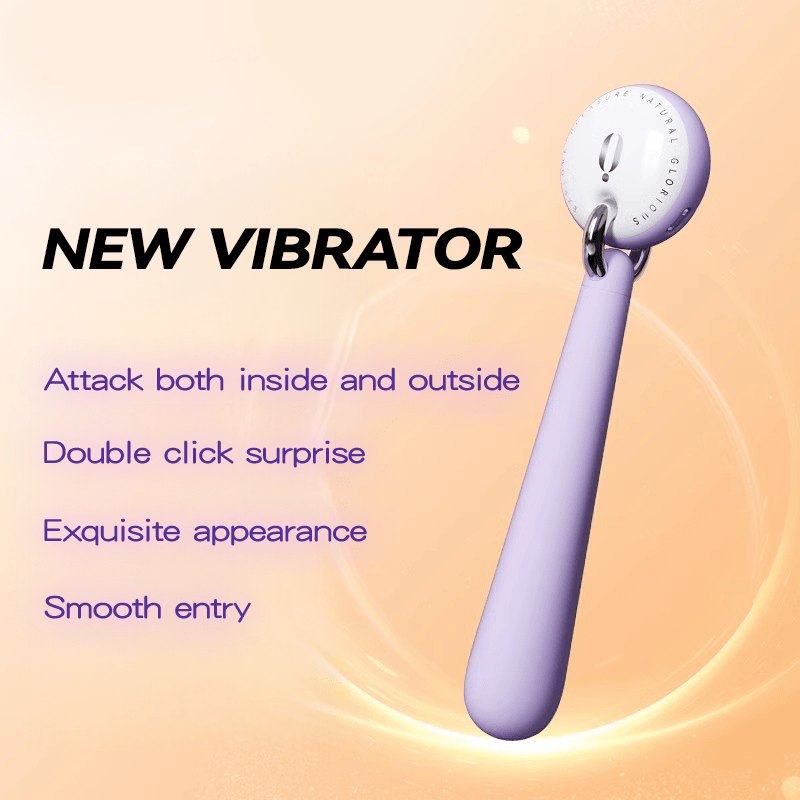 Silicone wand vibrator with rounded charging head, photo 2