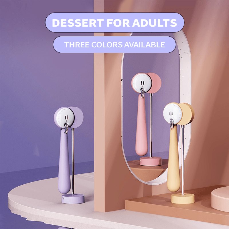 Silicone wand vibrator with rounded charging head, photo 5