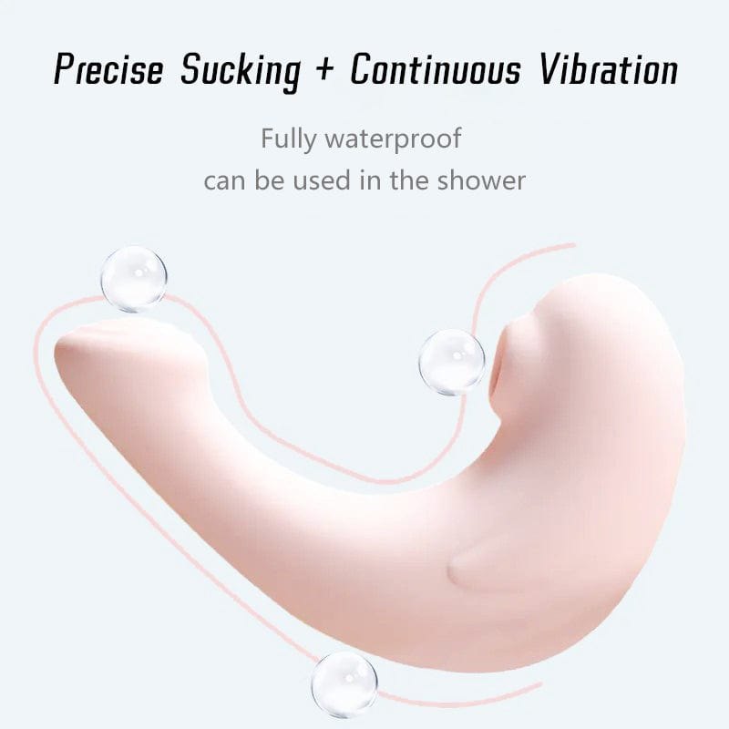 Seal-shaped clitoral suction vibrator, photo 4